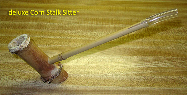 deluxestogie's Corn Stalk Sitter Pipe | Fair Trade Tobacco | How to ...